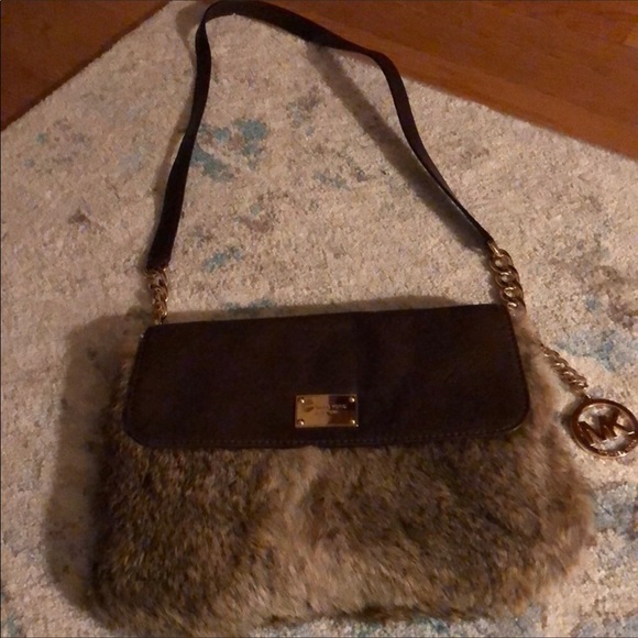 Michael Kors | Other | Michael Kors Rabbit Fur Purse Almost New | Poshmark
